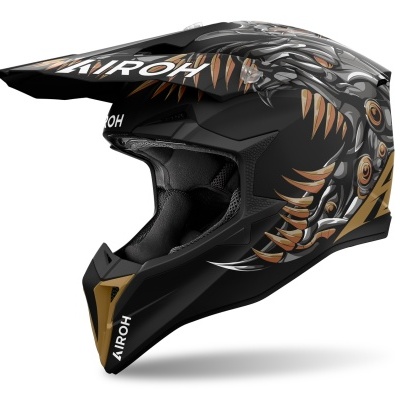 Capacete Airoh Wraap  Cyborg