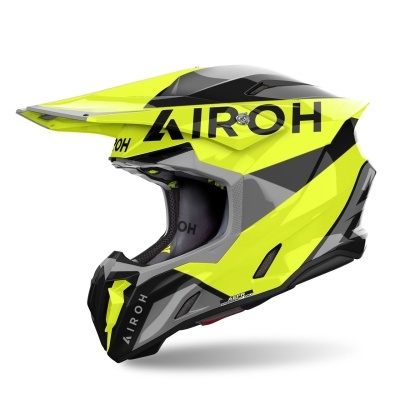 Capacete Airoh Twist 3 King Amarelo