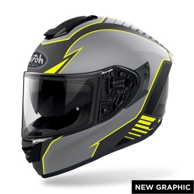 Capacete Airoh ST 501 Type Amarelo Matt