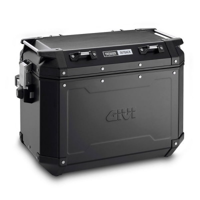 Mala Lateral Givi Trekker Outback Monokey Preta Esquerda