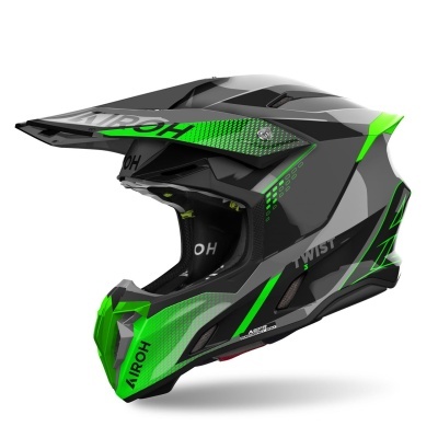 Capacete Airoh Twist 3 Shard Verde
