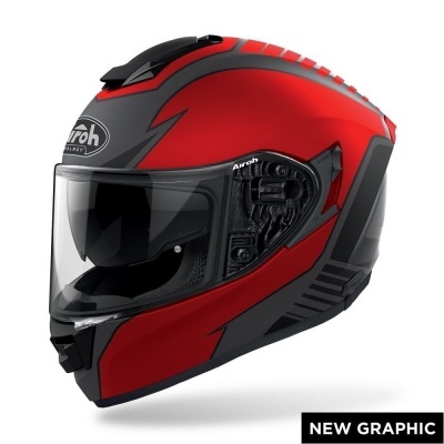 Capacete Airoh ST 501 Type Vermelho