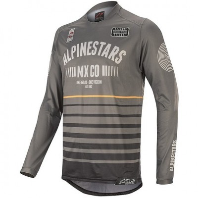Camisola Alpinestars Racer Tech Flaship Cinzenta