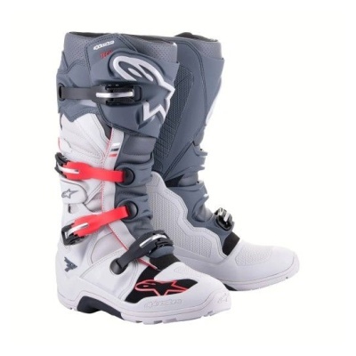 Botas Alpinestars Tech 7 Enduro Cinza Vermelho