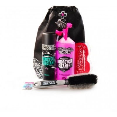 Kit Muc-Off Limpeza Moto Essentials