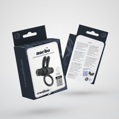 NACHO ANEL VIBRATÓRIO COM CONTROLO REMOTO CRUSHIOUS