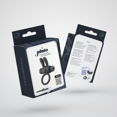 PLUTO ANEL PARA PÉNIS COM BALA VIBRATÓRIA CRUSHIOUS