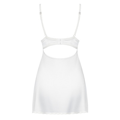 CAMISA DE NOITE E TANGA 871-CHE OBSESSIVE BRANCA