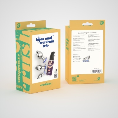 BIJOU ANAL WET TRAIN TRIO CRUSHIOUS AZUL