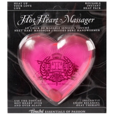 MASSAJADOR HOT HEART MASSAGER MÉDIO ROSA