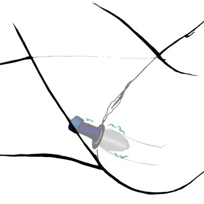 PLUG ANAL EM SILICONE LUST TUNNEL