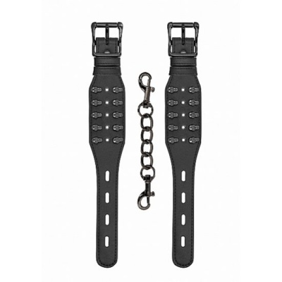 Algemas Ajustáveis c/ Caveiras Ouch! Preto