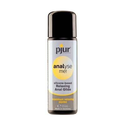 LUBRIFICANTE À BASE DE SILICONE PJUR ANALYSE ME! RELAXING ANAL GLIDE 30ML