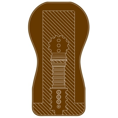 MASTURBADOR DARK EASY RIDER VAGINA