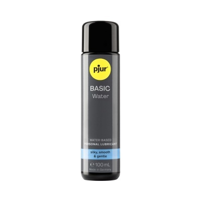 Frasco de lubrificante pessoal pjur BASIC Water com 100 mL
