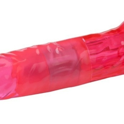VIBRADOR JELLY ANAL ROSA