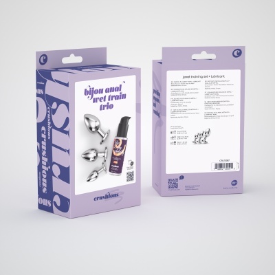 BIJOU ANAL WET TRAIN TRIO CRUSHIOUS TRANSPARENTE