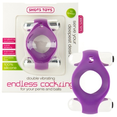 ANEL PARA O PÉNIS ENDLESS COCKRING ROXO