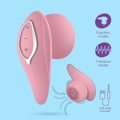 ESTIMULADOR DE CLITÓRIS RECARREGÁVEL MISSBLISS CRUSHIOUS