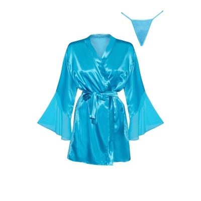 ROBE E TANGA MARISSA TURQUESA BEAUTY NIGHT FASHION