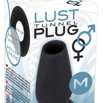 PLUG ANAL EM SILICONE LUST TUNNEL