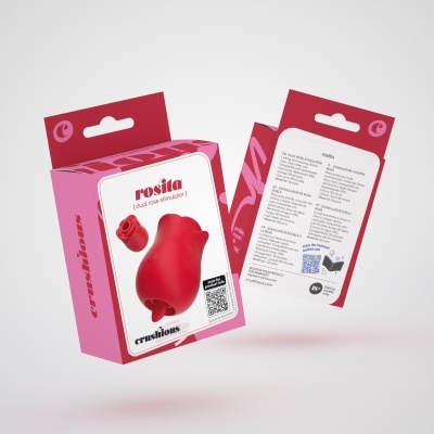 ROSITA ESTIMULADOR CLITORIANO COM LÍNGUA CRUSHIOUS