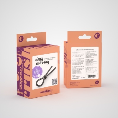 ANEL DE SILICONE AJUSTÁVEL PARA O PÉNIS BILLY THE RING CRUSHIOUS