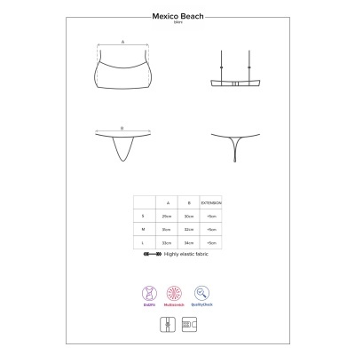 BIQUÍNI MEXICO BEACH OBSESSIVE VERDE