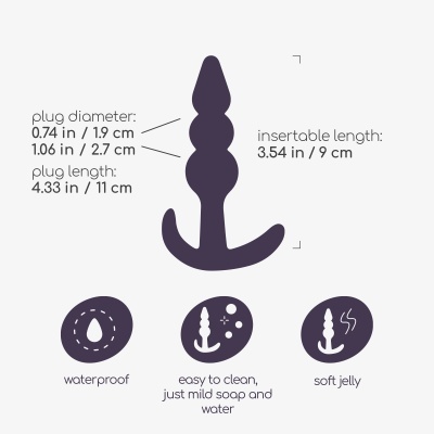 EXPLORER DUCHE ANAL 90ML COM LUBRIFICANTE ANAL 50ML E PLUG THE PLUNGER CRUSHIOUS