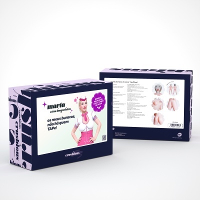 MARTA A HOSPEDEIRA BONECA INSUFLÁVEL LOIRA CRUSHIOUS