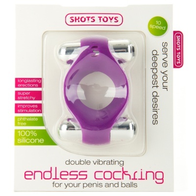ANEL PARA O PÉNIS ENDLESS COCKRING ROXO