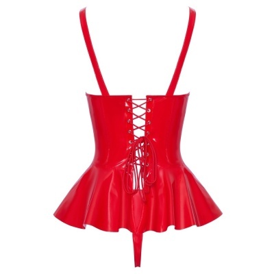 CONJUNTO DE 2 PEÇAS EM VINIL VERMELHO BLACK LEVEL