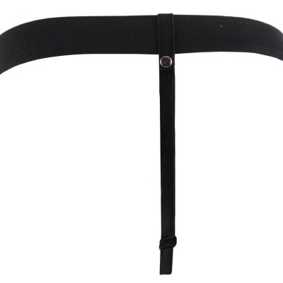 STRAP-ON OCO COM TESTÍCULOS 9' FETISH FANTASY SERIES BRANCO