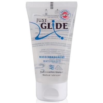 LUBRIFICANTE À BASE DE ÁGUA JUST GLIDE 20ML