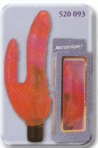 PÉNIS DUPLO VIBRANTE ROSA