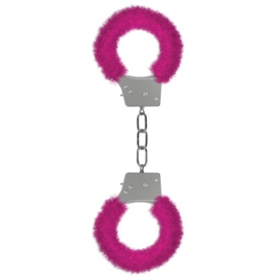 ALGEMAS COM PELUCHE BEGINNER'S FURRY HANDCUFFS ROSA