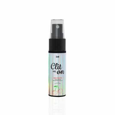 SPRAY ESTIMULANTE PARA CLITÓRIS CLIT ON ME FRUTOS VERMELHOS INTT 12ML
