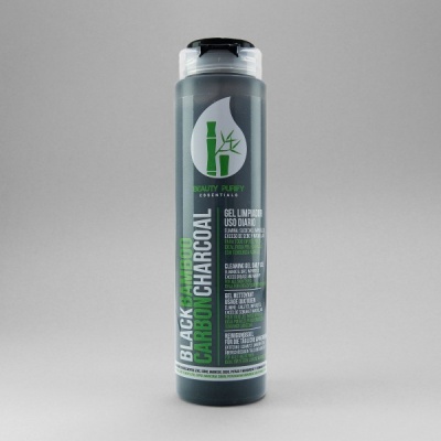 GEL DE LIMPEZA COM CARVÃO DE BLACK BAMBOO BEAUTY PURIFY ESSENTIALS 200ML