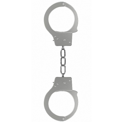 ALGEMAS EM METAL BEGINNER'S HANDCUFFS PRATEADAS