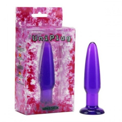 UNISEX BUT PLUG UNIPLUG PURPLE