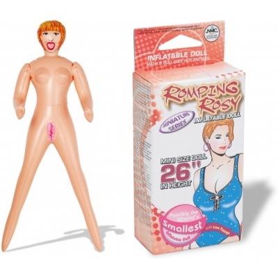 MINI BONECA INSUFLÁVEL ROMPING ROSY