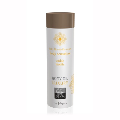 ÓLEO DE MASSAGEM BEIJÁVEL LUXURY BODY OIL DE BAUNILHA SHIATSU? 75ML