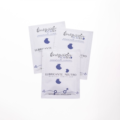 20 MONODOSES DE LUBRIFICANTE NEUTRO 5ML TENTACIÓN PLAY SEX