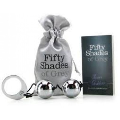 FIFTY SHADES OF GREY SILVER PLEASURE BALLS