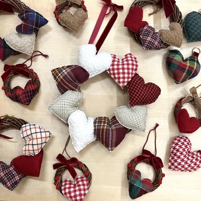 Coroa Corações / Hearts Wreath