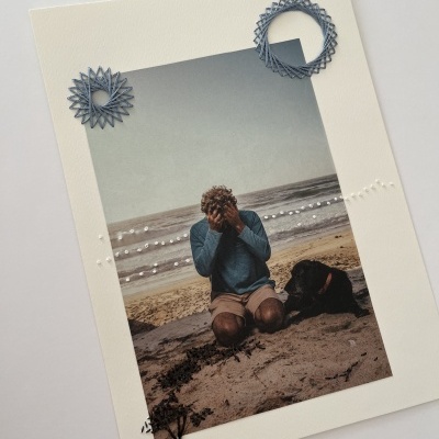 Collage bordada/Embroidered collage #3