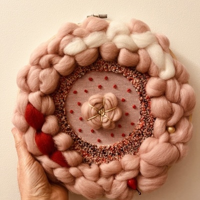 Coroa multi-técnicas #2 *** Multi-techniques wreath #2