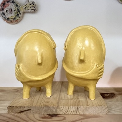 Abraço XL amarelo / Yellow Hug XL (2 pcs)