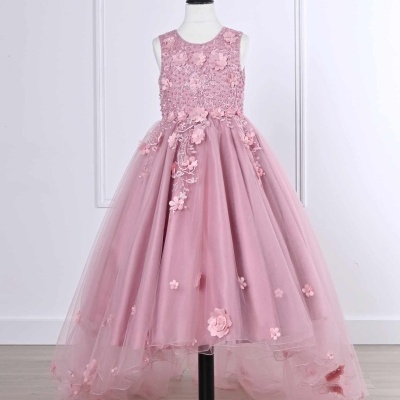 JMCR3225T - Vestido de Criança c/ Cauda