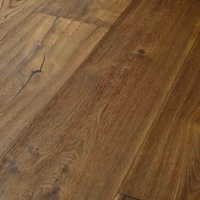 Rustic, Clear Oiled, Smoked  Oak Rosenheim 2200X260X15/4